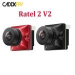 Fotocamera originale Caddx Ratel 2 V2 per Mini Drone risoluzione 1200TVL obiettivo da 2.1mm 16:9/4:3 NTSC/PAL obiettivo di ricambio commutabile